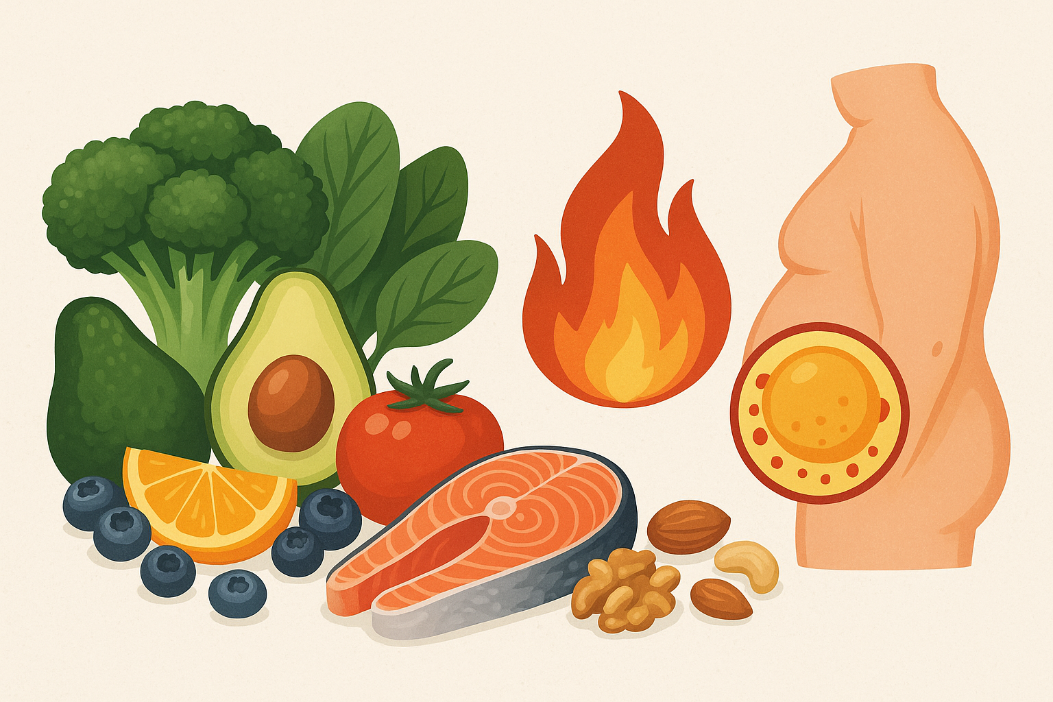 염증을 줄여야 살이 빠진다 – 진짜 다이어트는 염증 관리부터