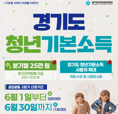 2026 경기청년기본소득 2분기 신청
