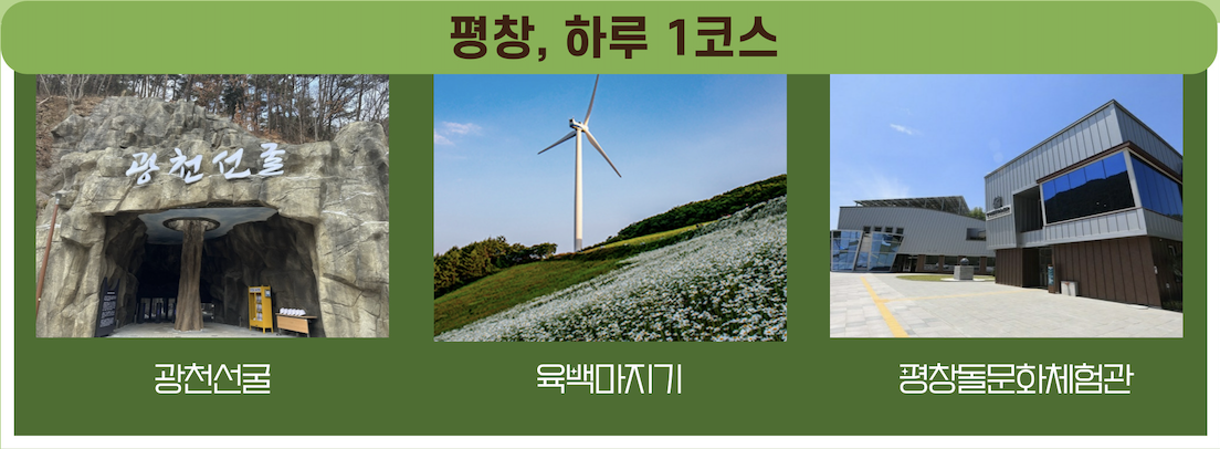 2025 평창 시티투어 예약, 2025 평창 시티투어 시간표, KTX 당일치기 여행, 가성비 여행