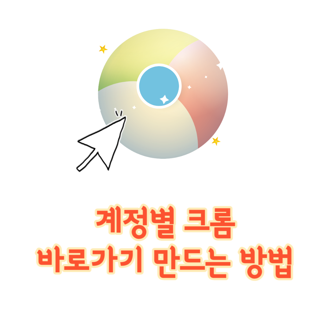 섬네일-구글-크롬-계정별-바로가기-만들기