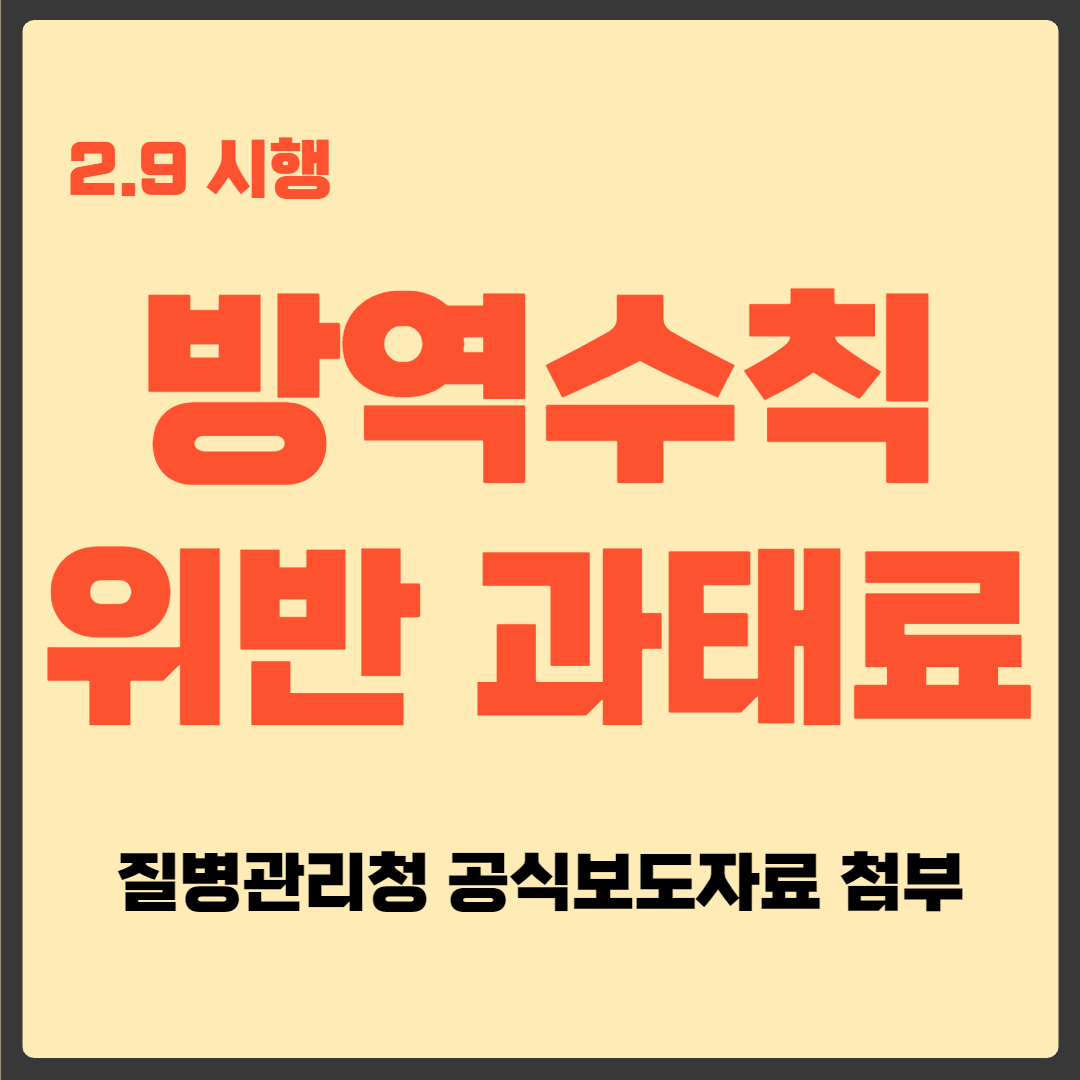 방역패스 과태료
