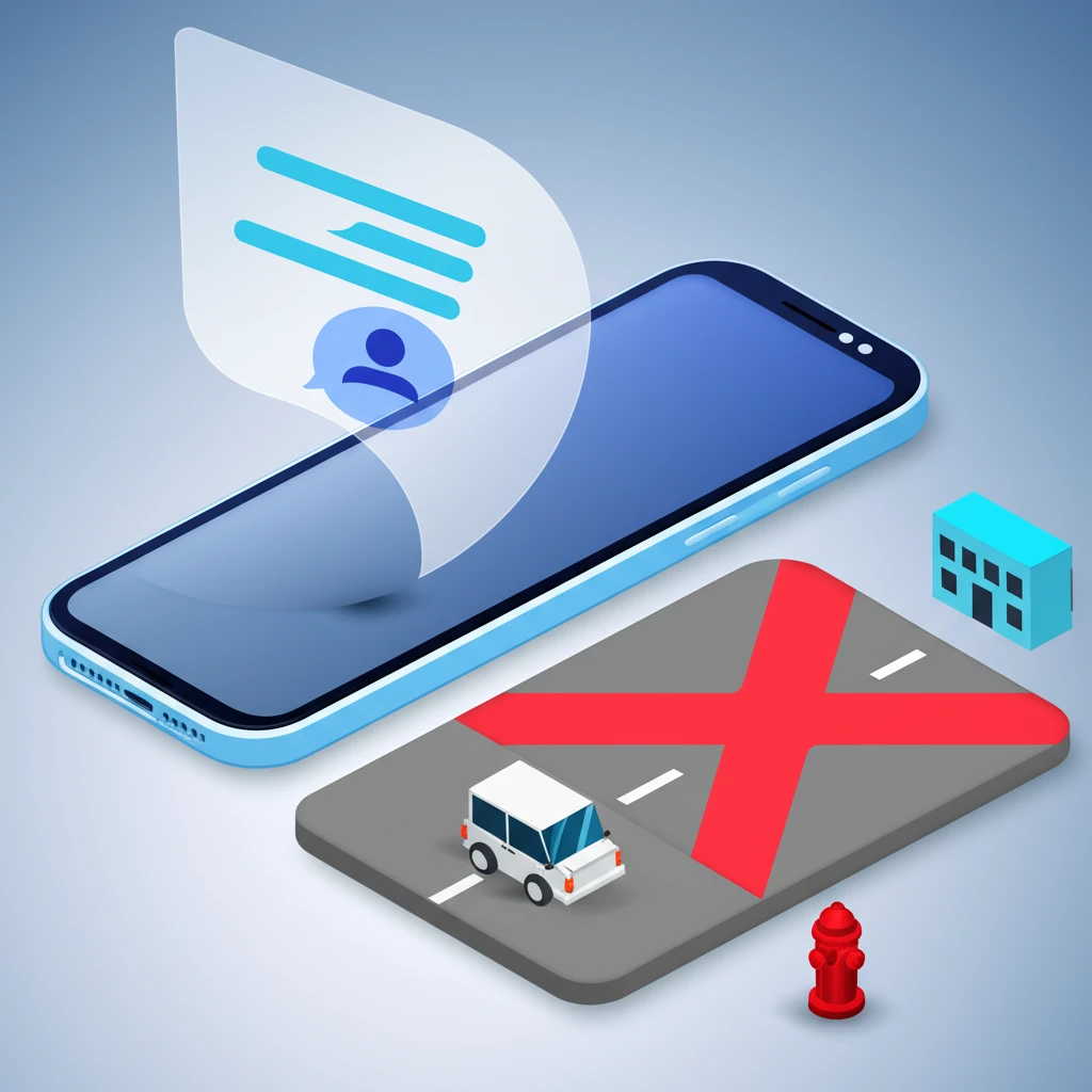 영주 주정차단속알림 서비스 등록 절차..