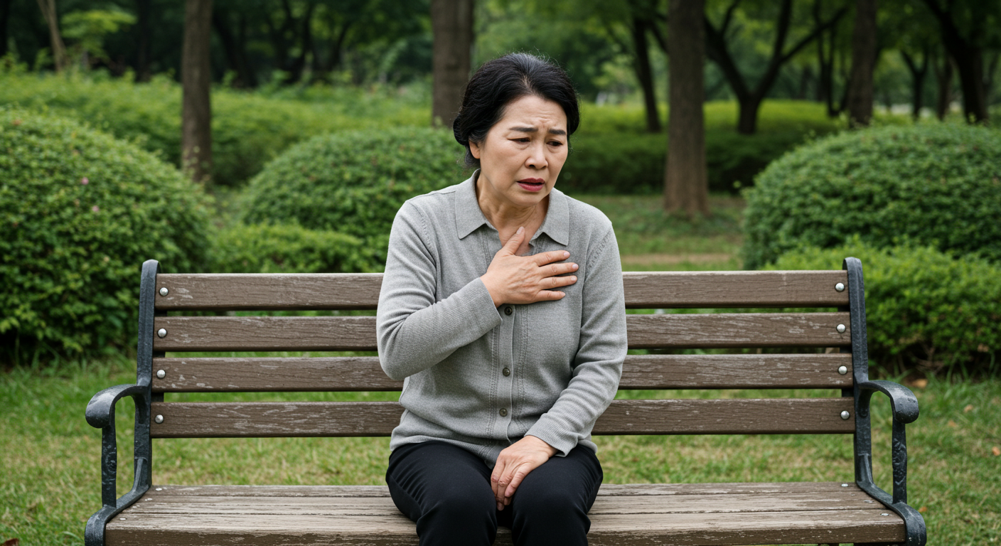 60대 여성 협심증 초기 증상 1