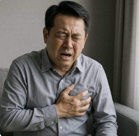 심근경색 전조증상 체크리스트 &ndash; 놓치면 생명 위협됩니다 관련 사진