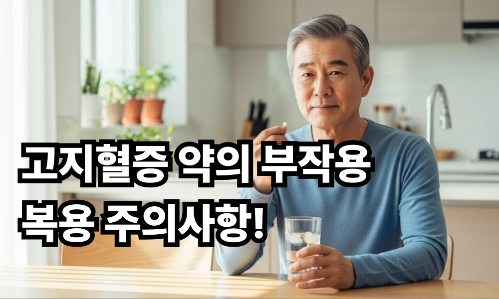 고지혈증 약의 부작용 사진 1