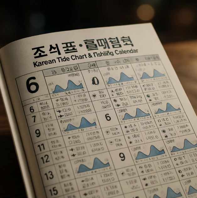 가장 중요한 변수, 물때 확인하기