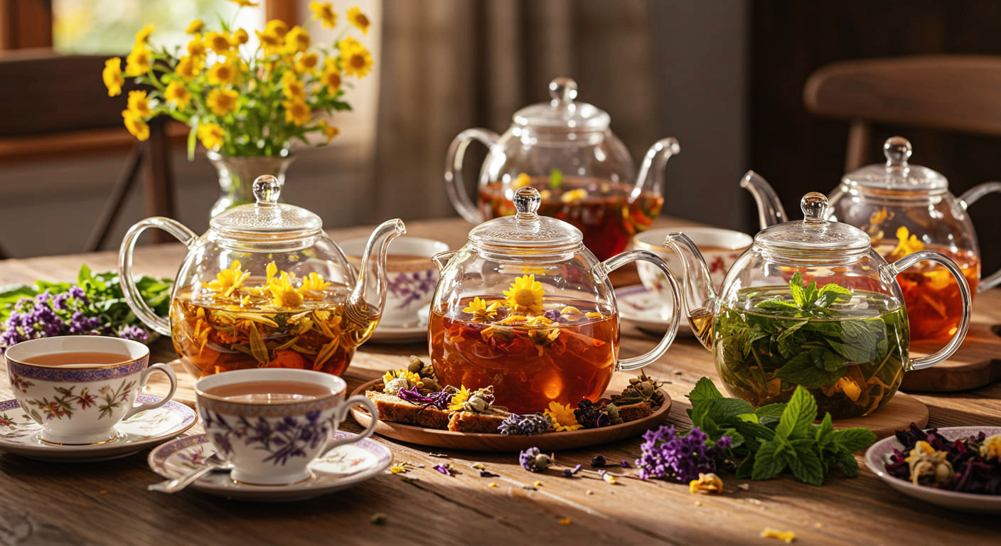 갱년기증상완화에좋은-차