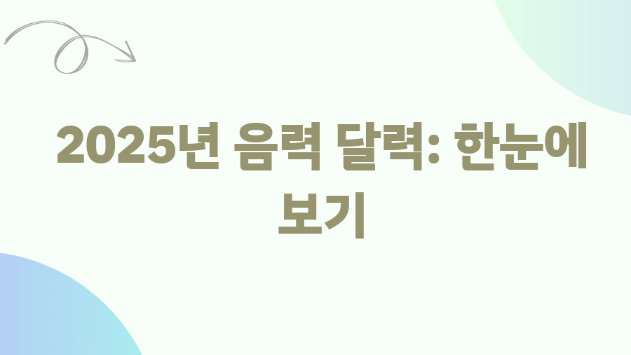 2025년 2월 음력 달력 완벽 정리! 양력, 음력, 간지까지 한눈에 - 2025년 음력 달력: 한눈에 보기 2025년 2월 음력 달력 완벽 정리! 양력, 음력, 간지까지 한눈에 - 2025년 음력 달력: 한눈에 보기