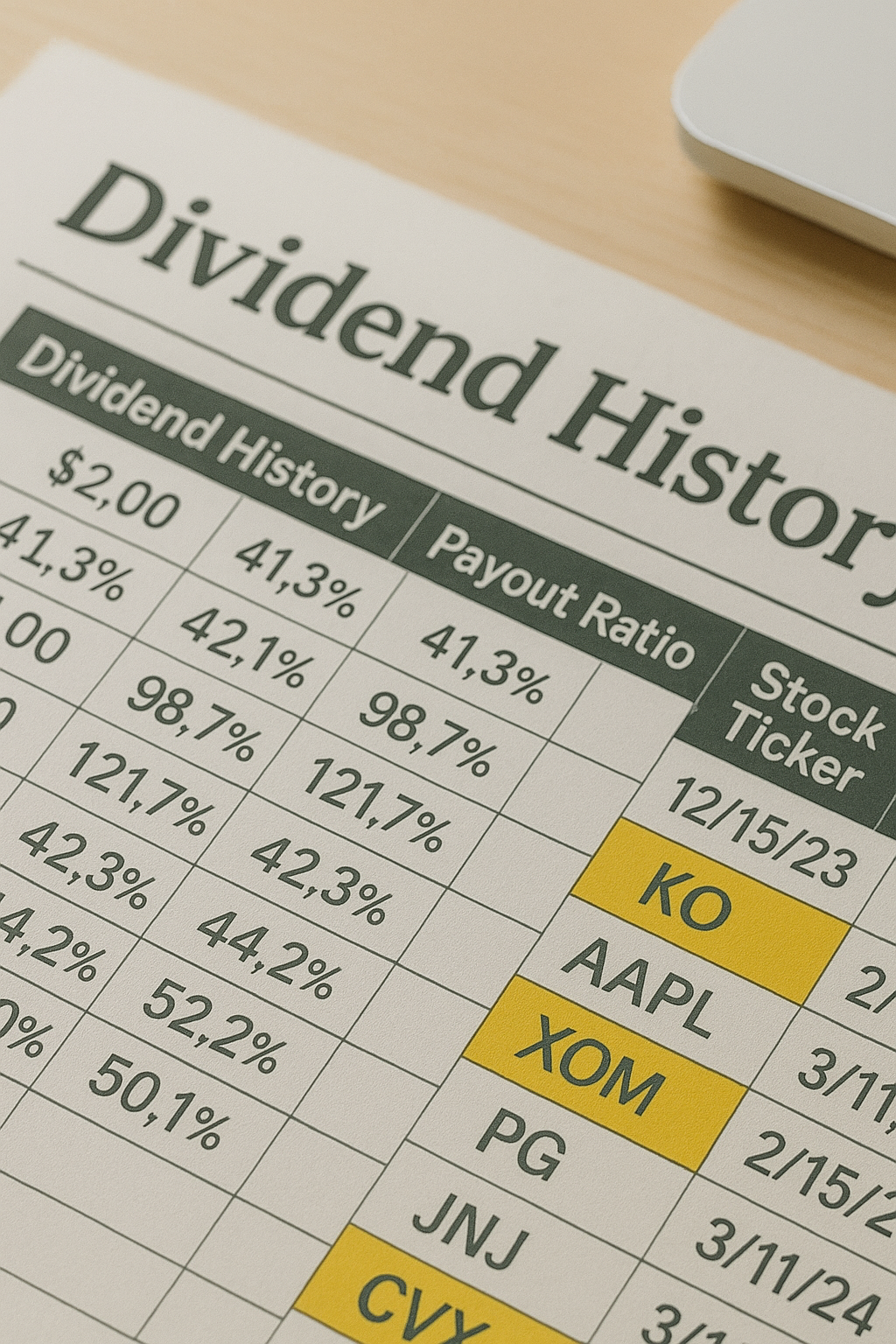 배당수익률 높은 종목 TOP10