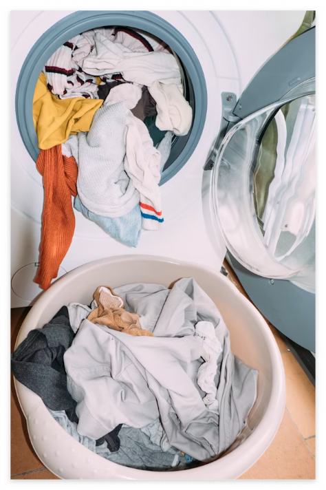 깨끗하게 빨래를 했는데도 냄새가 나는 이유