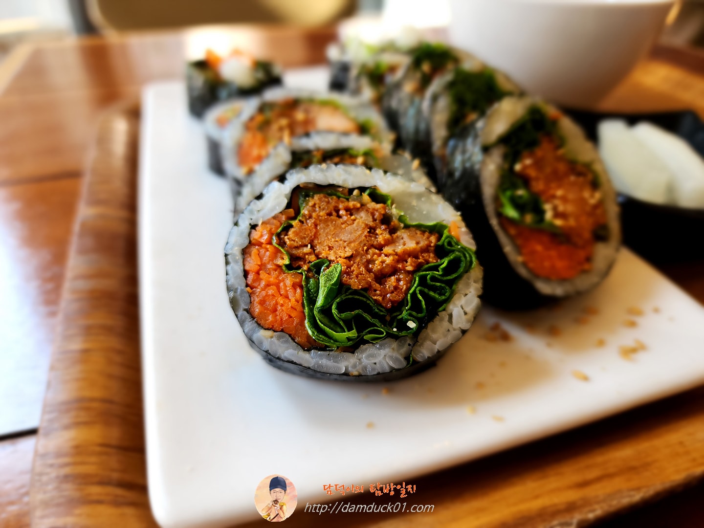 매운제육쌈김밥