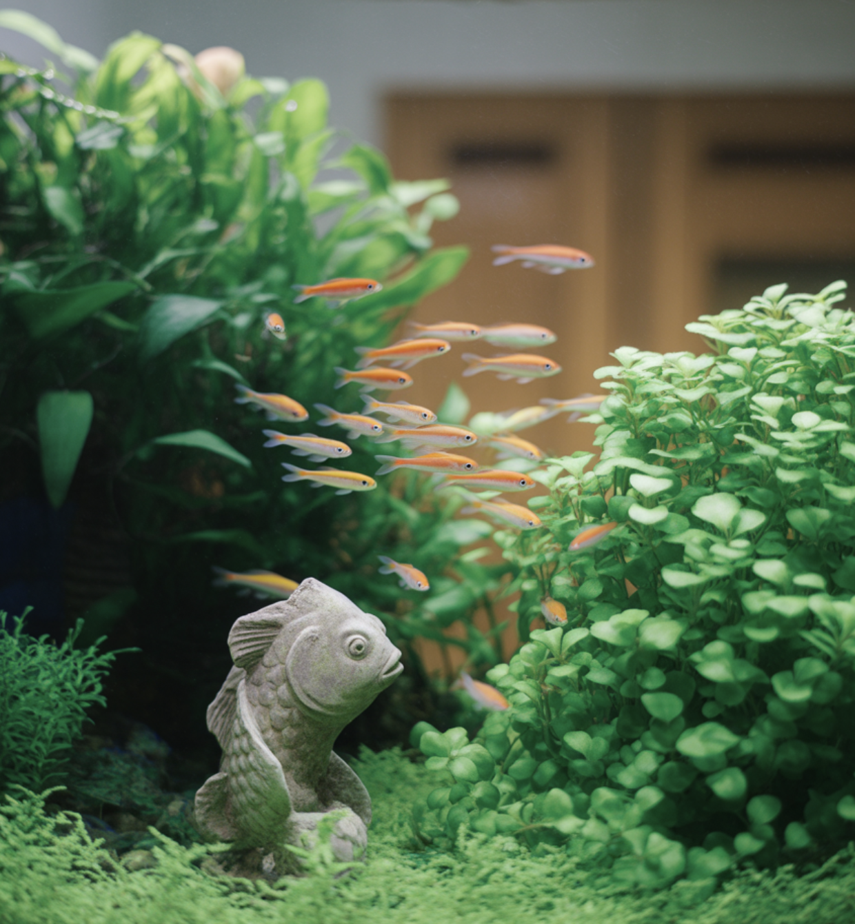 어항 - &amp;#39;숨을 곳&amp;#39;이 많은 아늑한 집