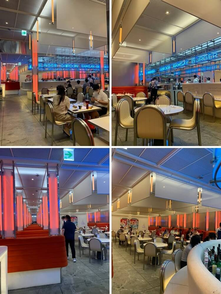 주방 지나 안쪽 테이블과 소파자리