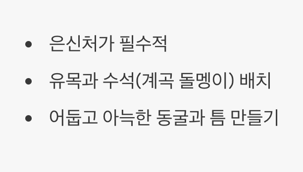 어항 준비 - &amp;#39;숨을 곳&amp;#39;이 많은 아지트