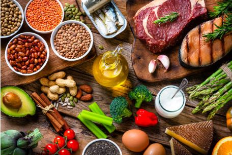 여러가지 음식 사진