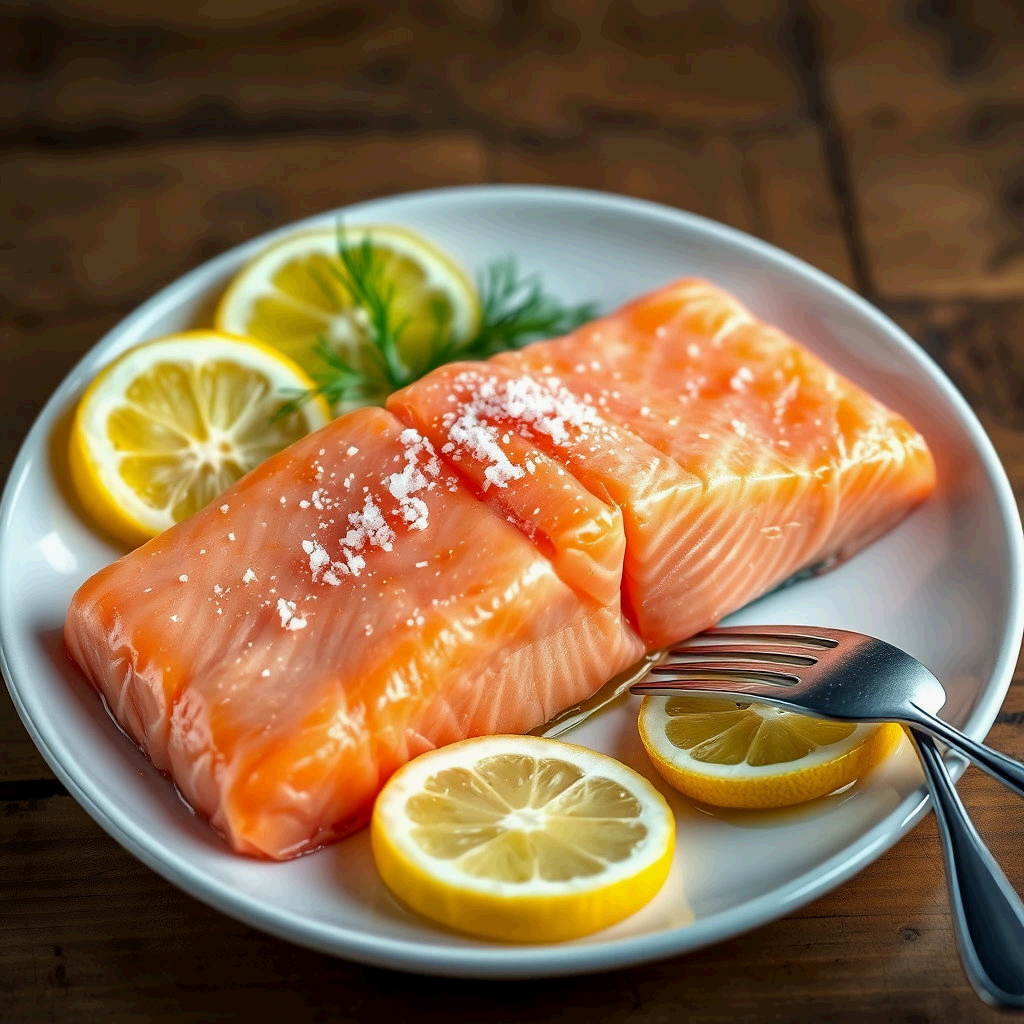 바스트 업에 도움 되는 음식과 영양 전략: 연어