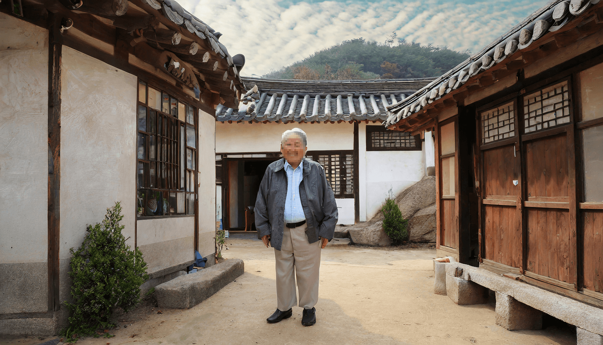 주거급여 신청 자격 노인과 낡은 집