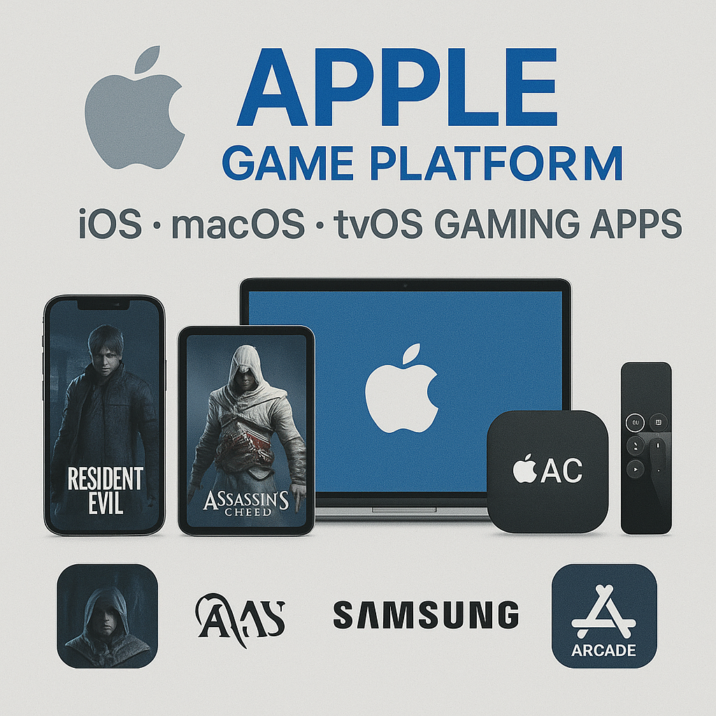 Apple Game Platform 2025 – iPhone, iPad, Mac, Apple TV 게임 앱 출시 애플 게임 플랫폼 썸네일