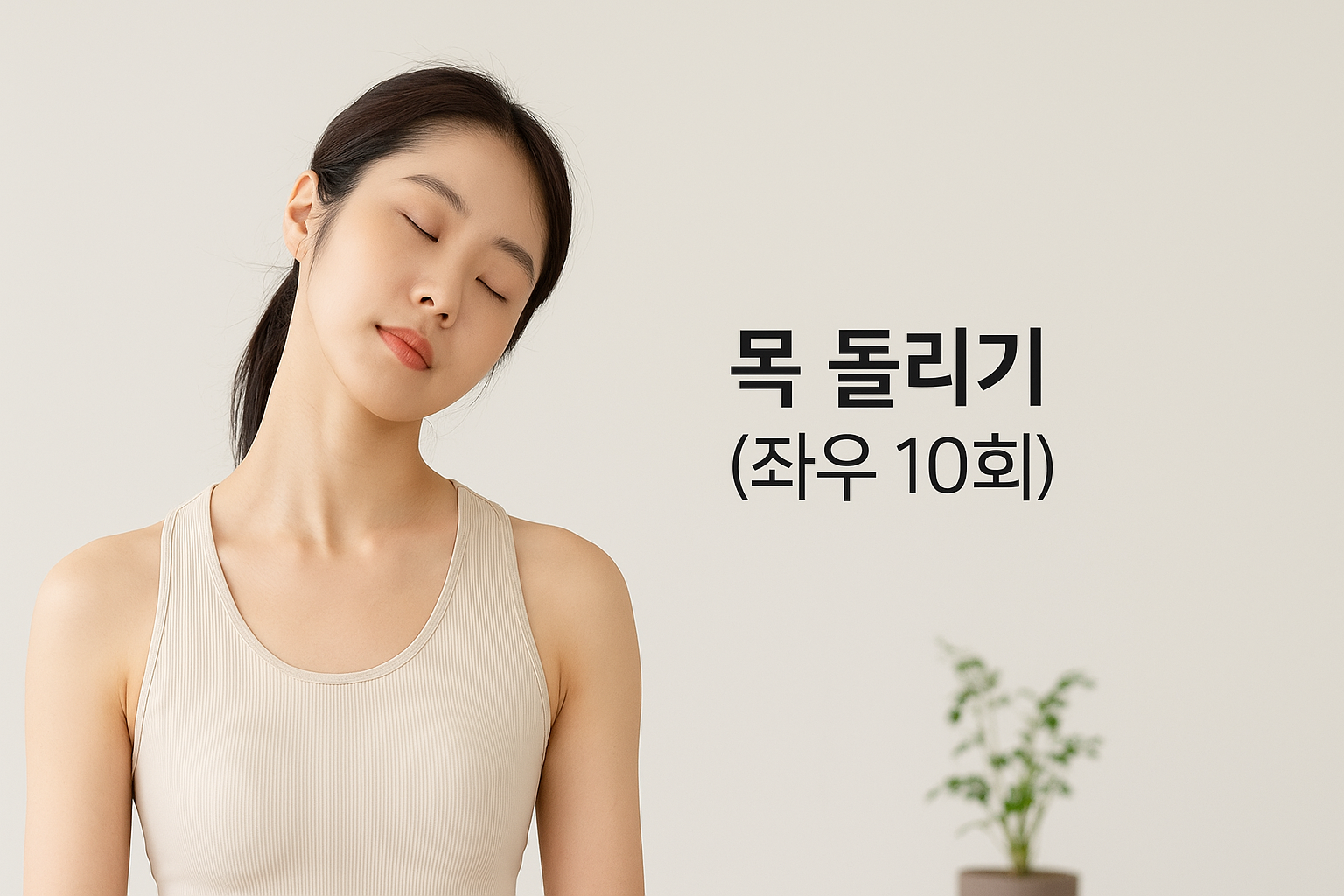 목 돌리기