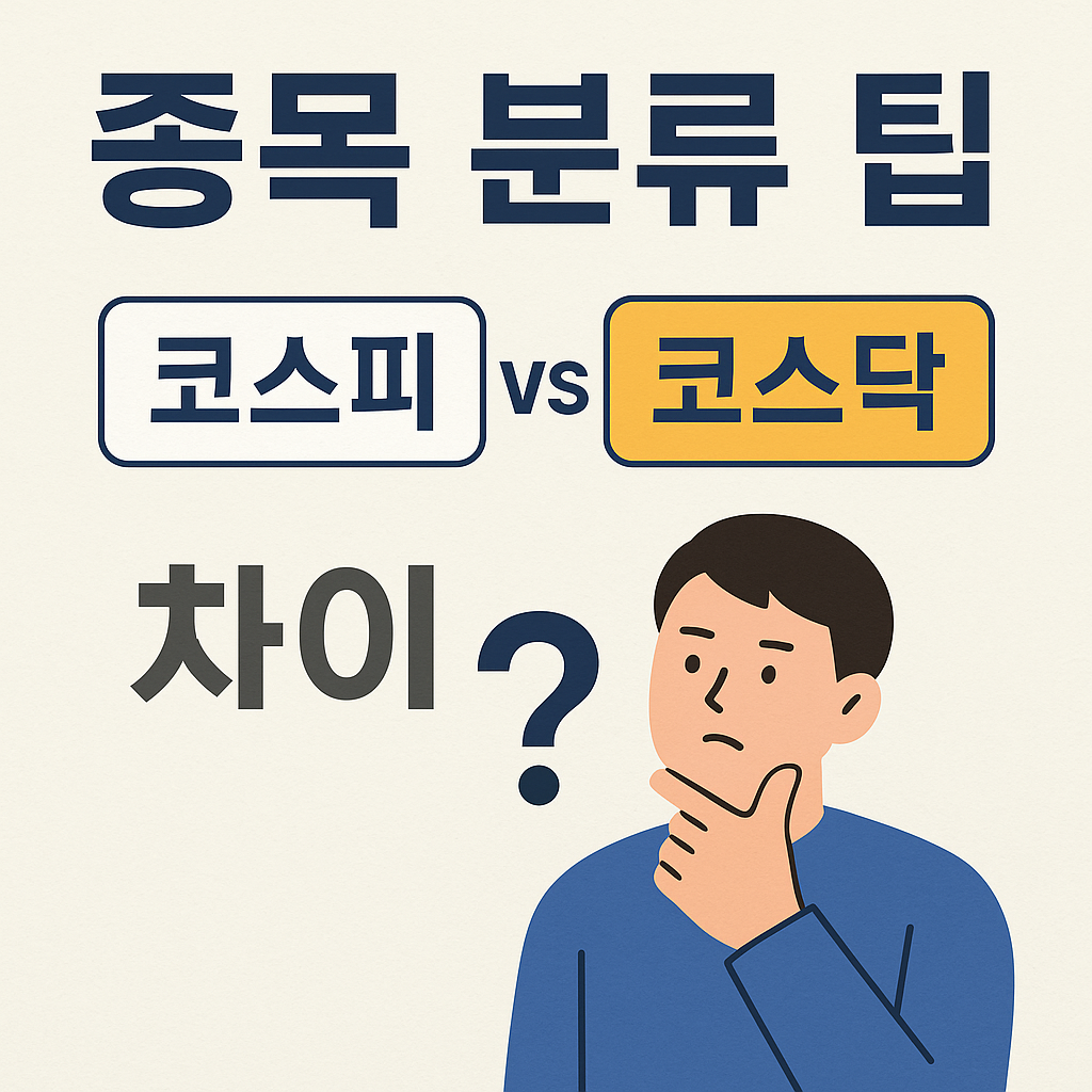 종목 분류 팁 이미지