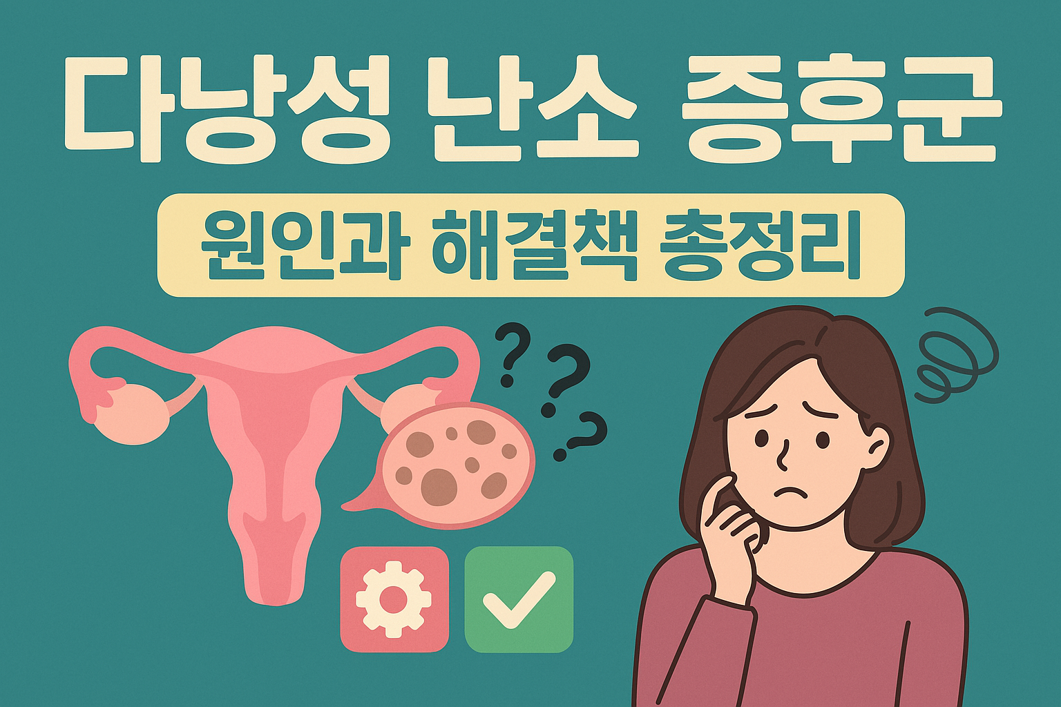 다낭성 난소 증후군 원인과 해결책 총정리