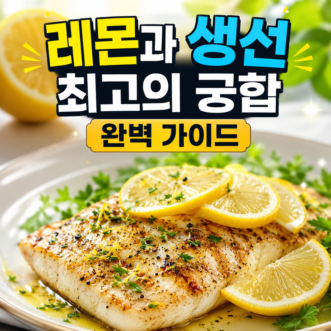 레몬과 생선