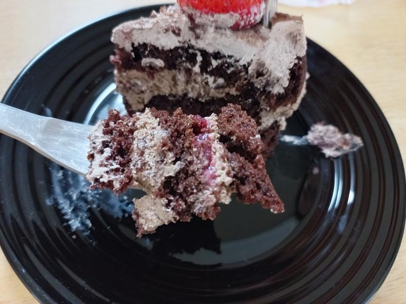 파리바게트 생딸기 초코프레지에 조각