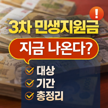 3차 민생지원금