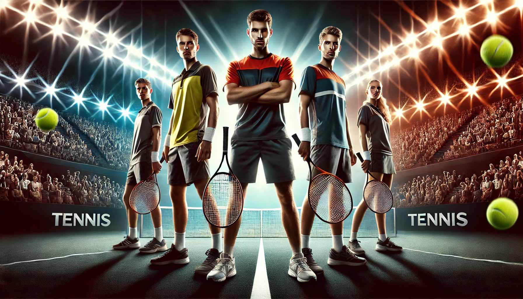 경쟁 구도를 가지는 테니스 선수들