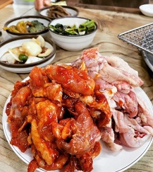 숯불닭갈비