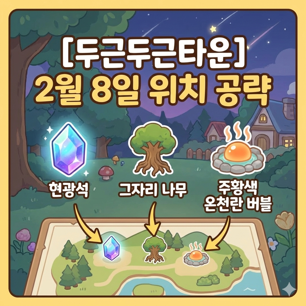 두근두근타운 온천란 버블