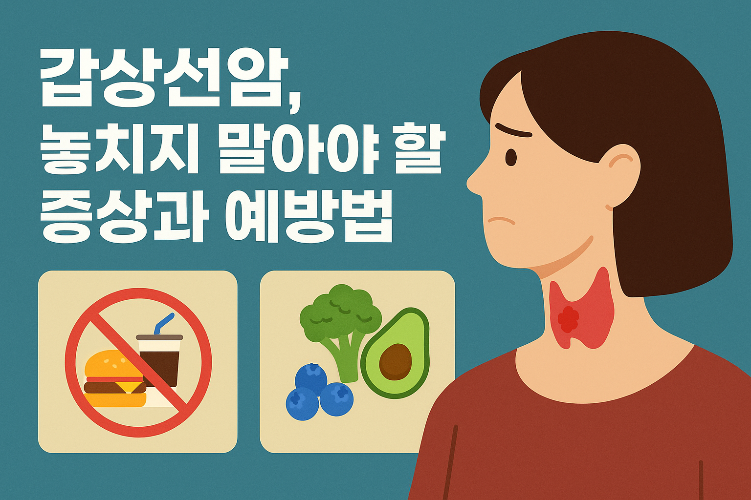 갑상선암 증상과 예방법