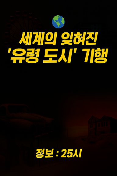 세계의 잊혀진 '유령 도시' 기행 이미지
