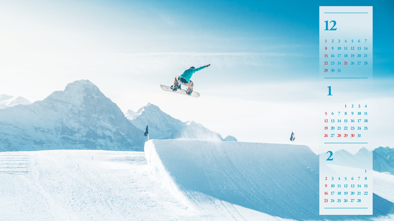 05 점프 B - 2025년1월 노트북배경화면