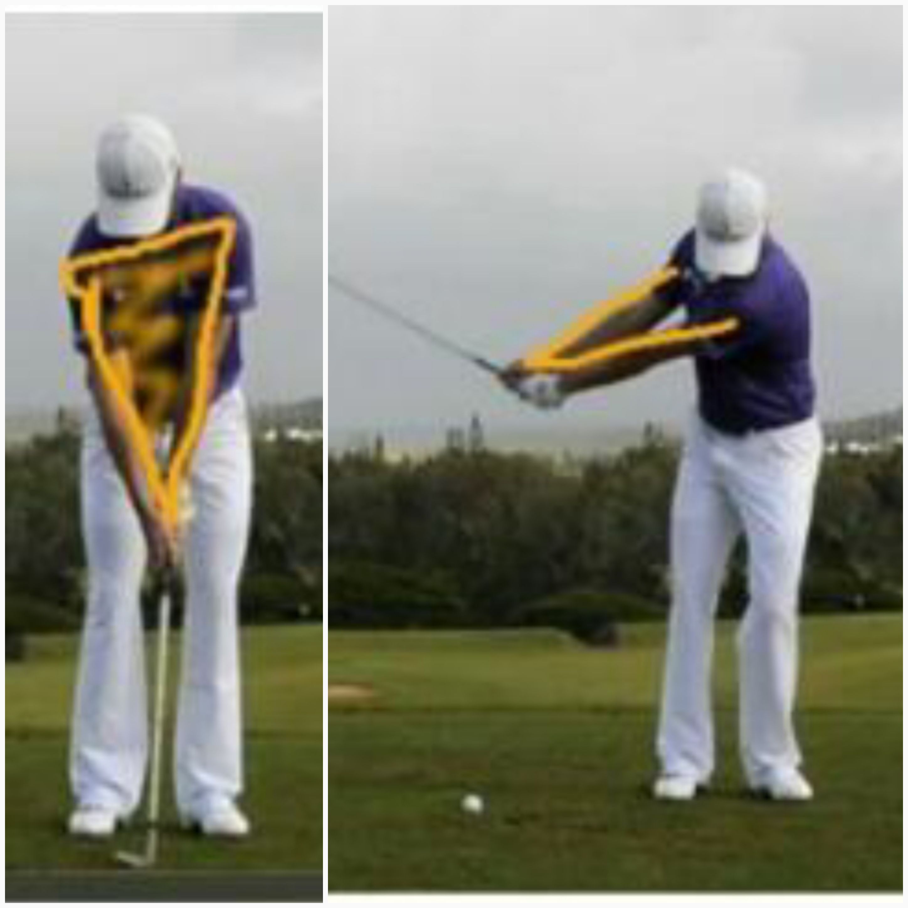 골프 테이크백 사진