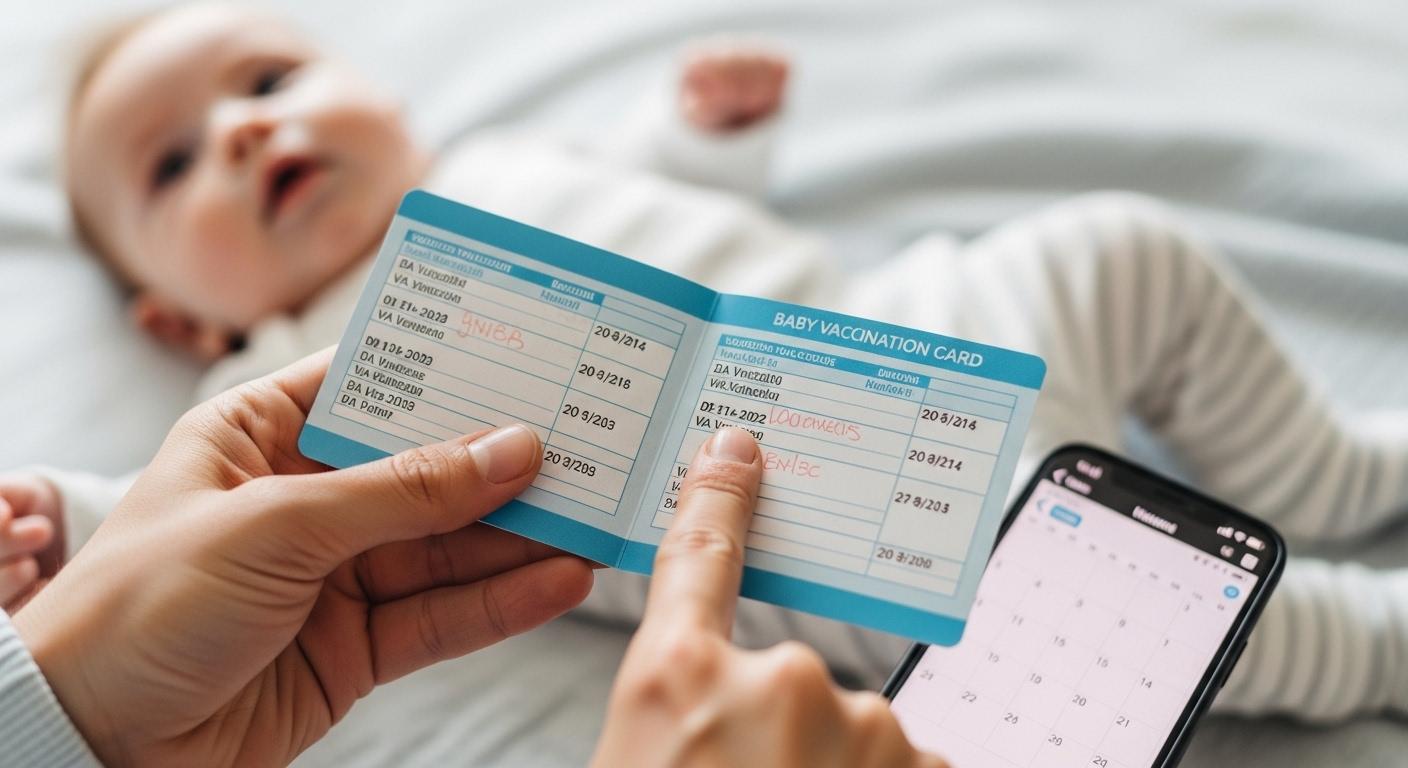 아기 예방접종 시기 조회