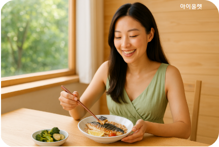 영양 가득한 고등어 구이
