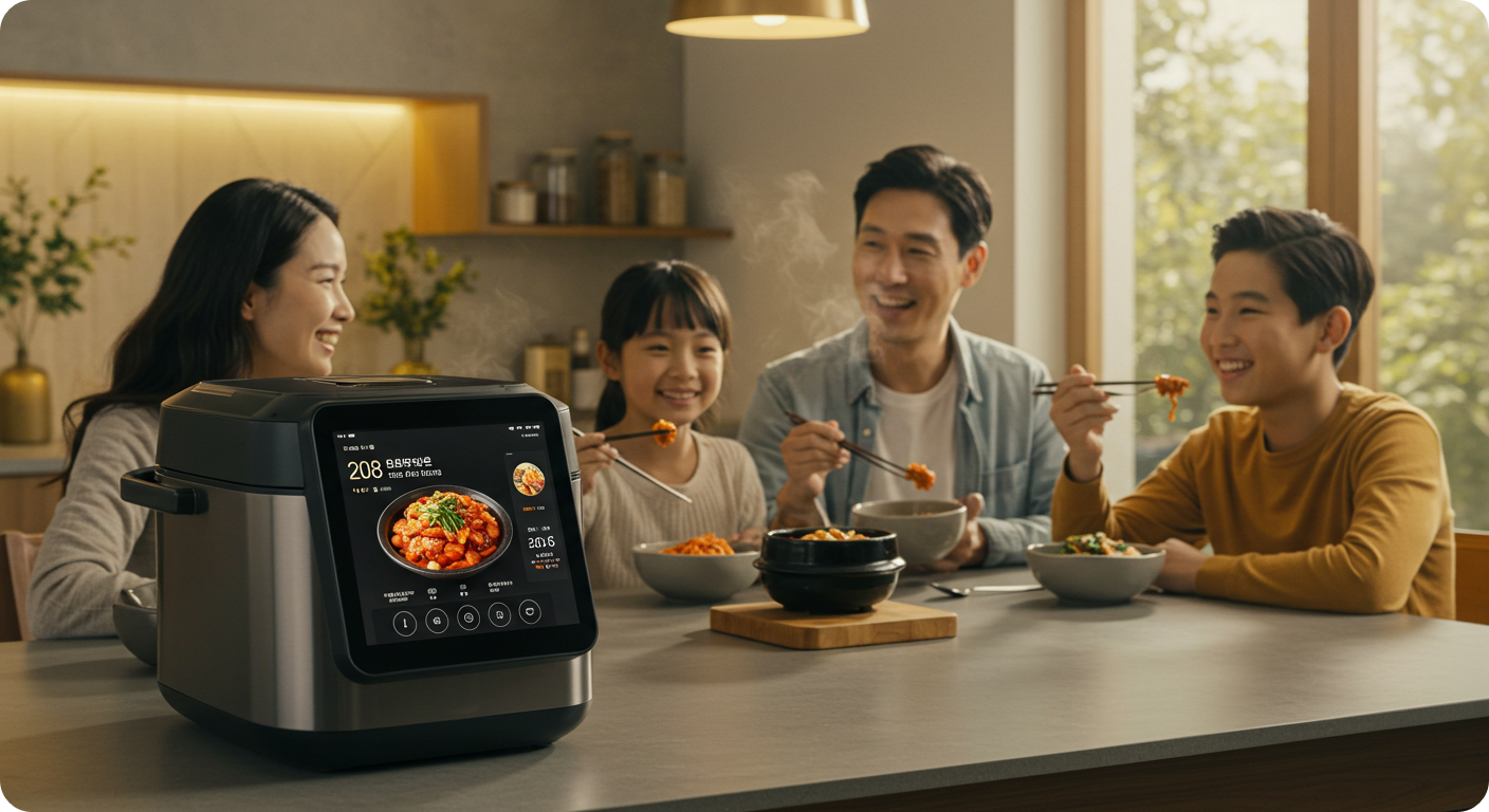 AI 주방가전 – 레시피·영양 분석까지 해주는 스마트쿠커 : 코시팅(KST)