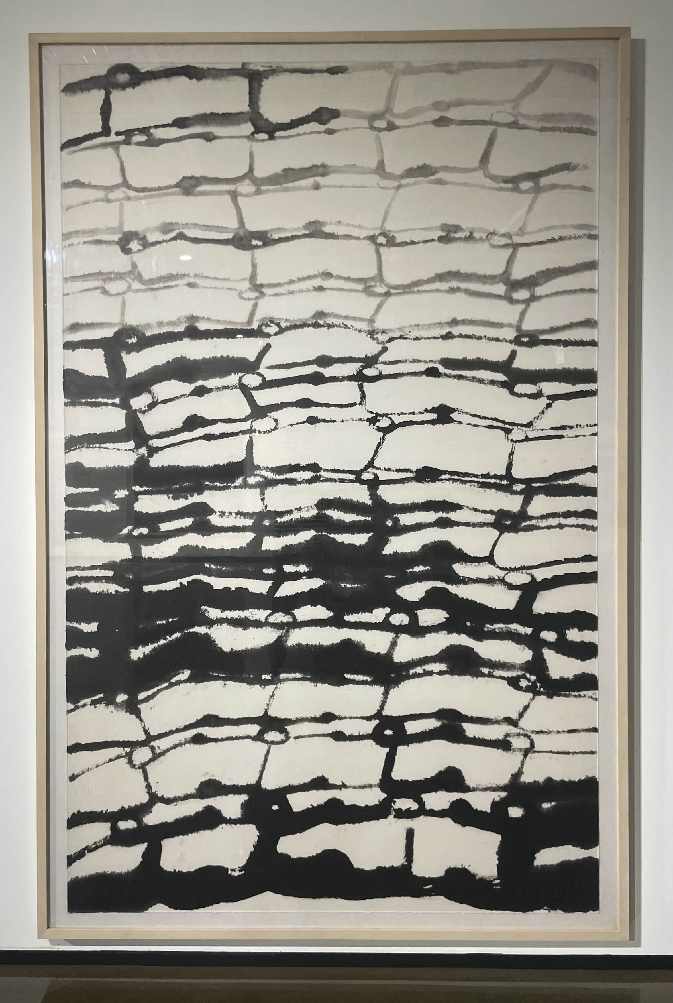 서세옥-사람들 (1990년대, 한지에 수묵)