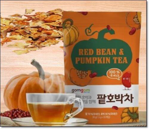호박팥차