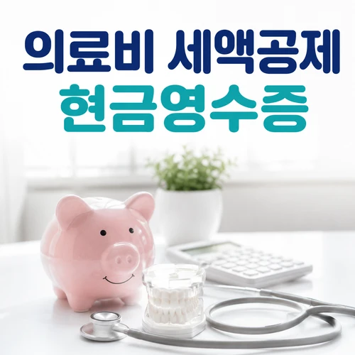 의료비 세액공제 현금영수증