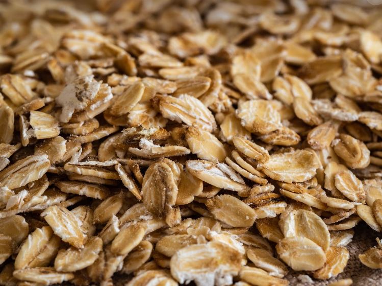 오트밀 후레이크 사진