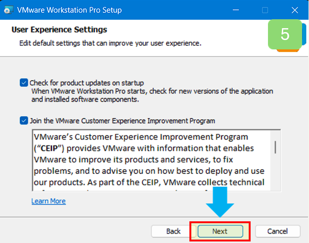 Next 클릭합니다.