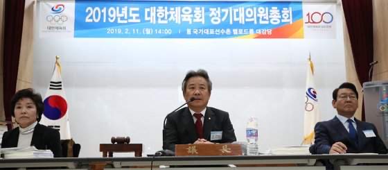 이기흥 해병대 캠프 및 연임 논란