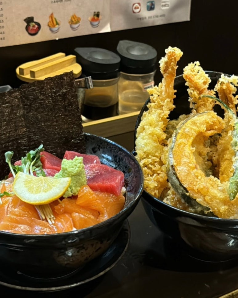 구미 금리단길 텐동 맛집, 쿠모산