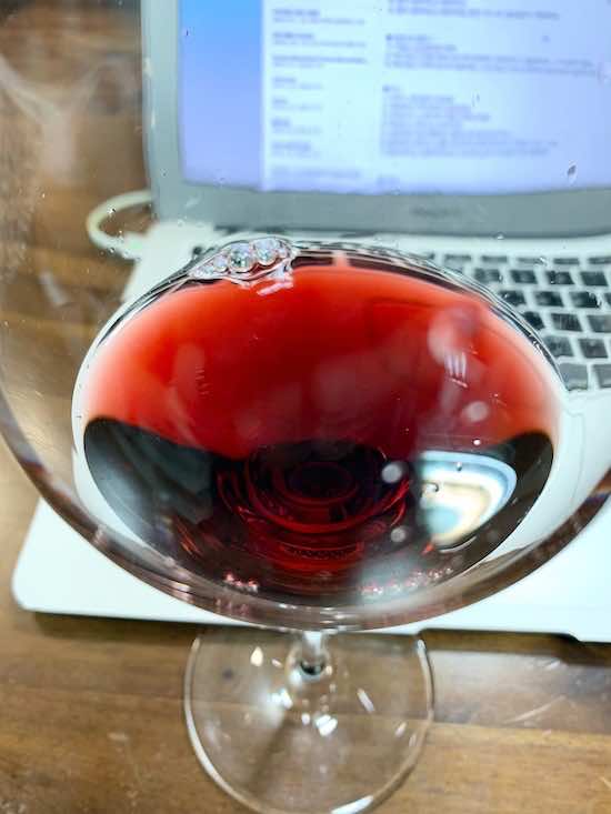 La Gerla Rosso di Montalcino 2017의 색