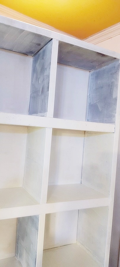 젯소 1회 칠한모습 가까이서 본모습