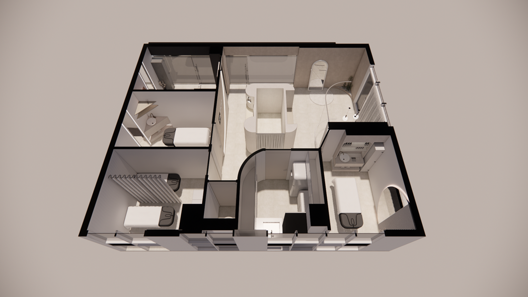 병원3d레이아웃