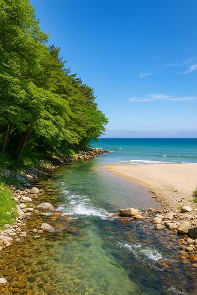 울포해변