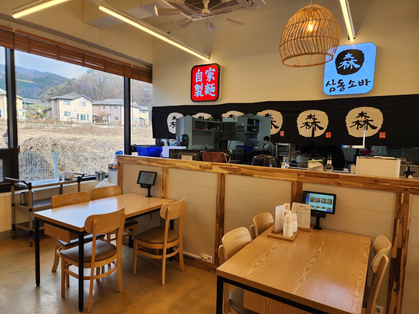 삼동소바 내부모습